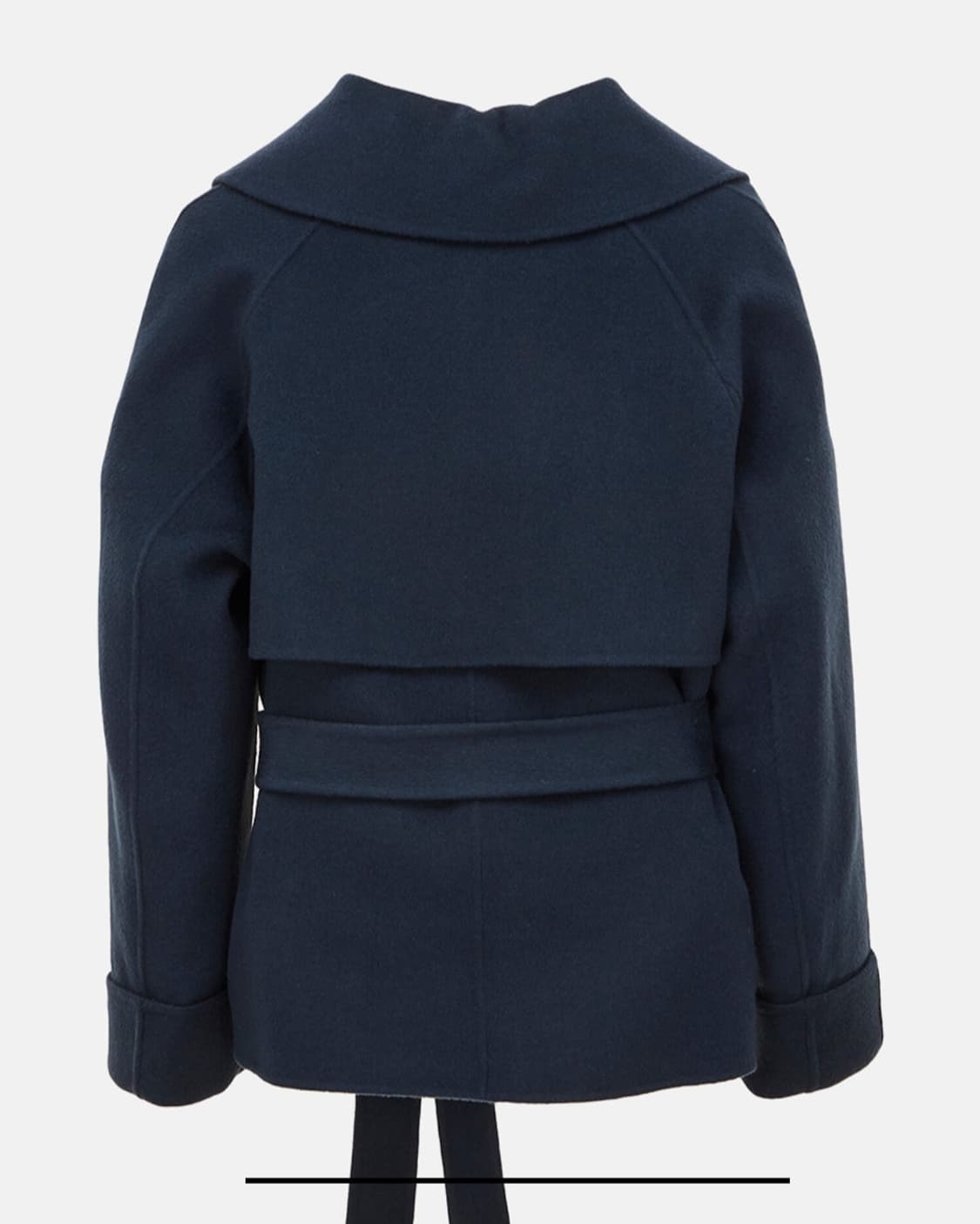 나이스클랍 울캐시미어 블렌드 벨티드 숏코트 55사이즈 상품이미지3