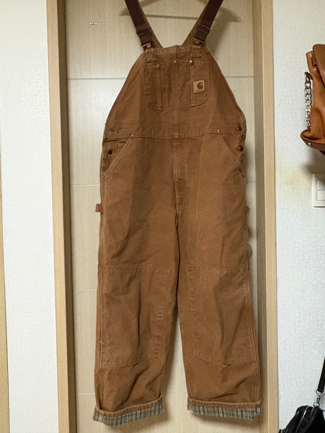 칼하트 더블니 오버롤 상품이미지1