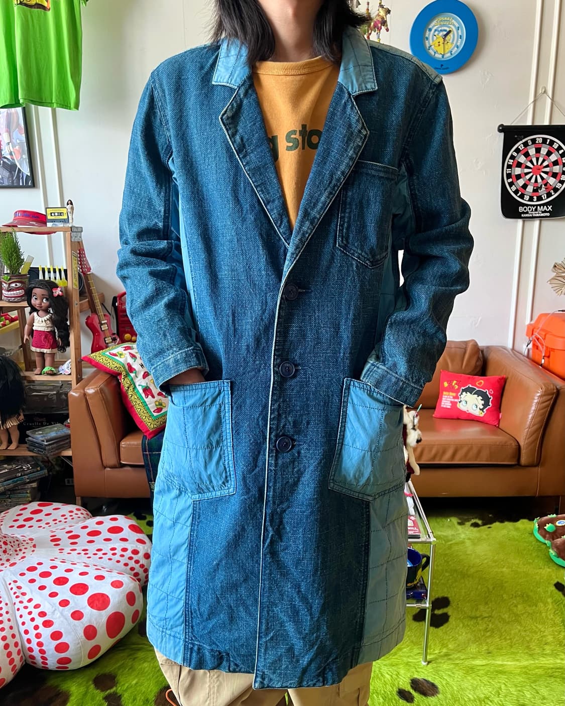 Ne-net by Issey Miyake Denim Coat 상품이미지3