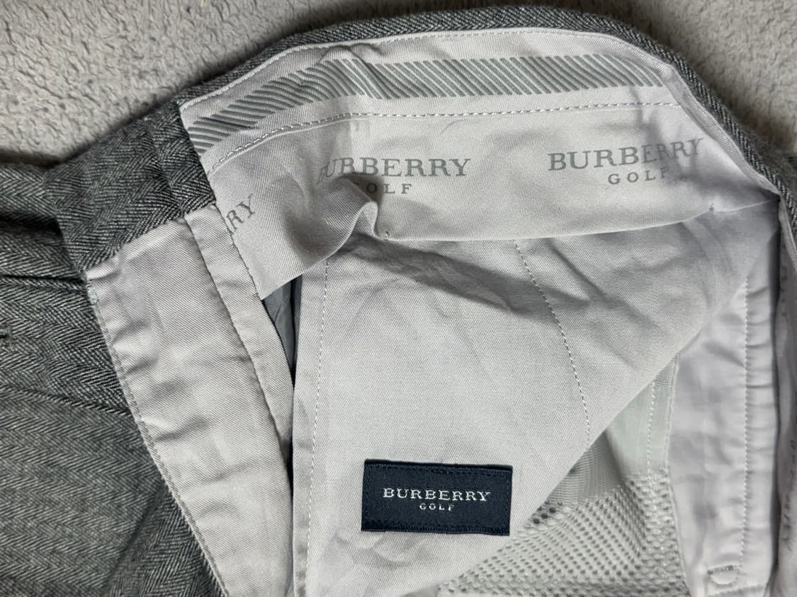 30-31 버버리 헤링본 체크 그레이 울팬츠 상품이미지7