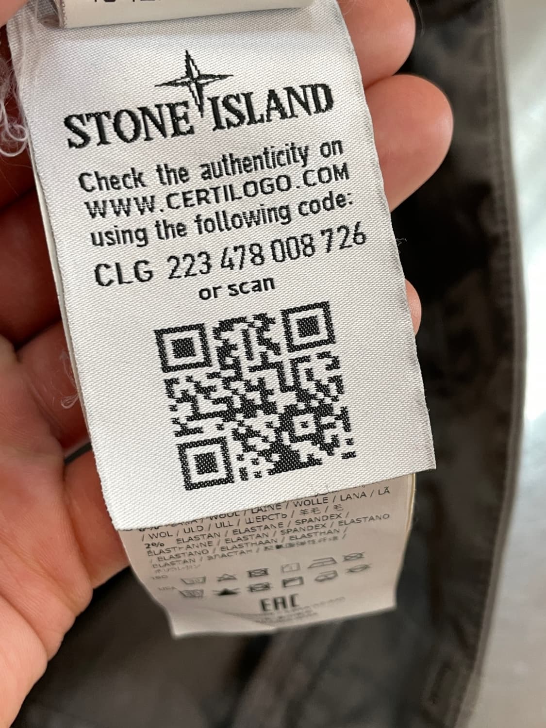 스톤 아일랜드 고스트 피스 컴뱃 카고 팬츠 상품이미지10