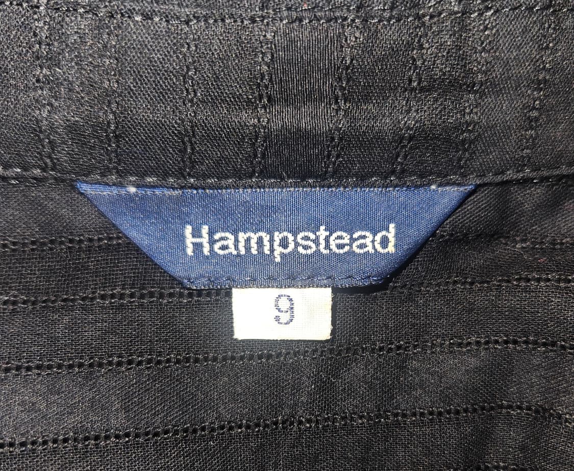 Hampstead 미드나잇 스트라이프 레이스  드레스 상품이미지4