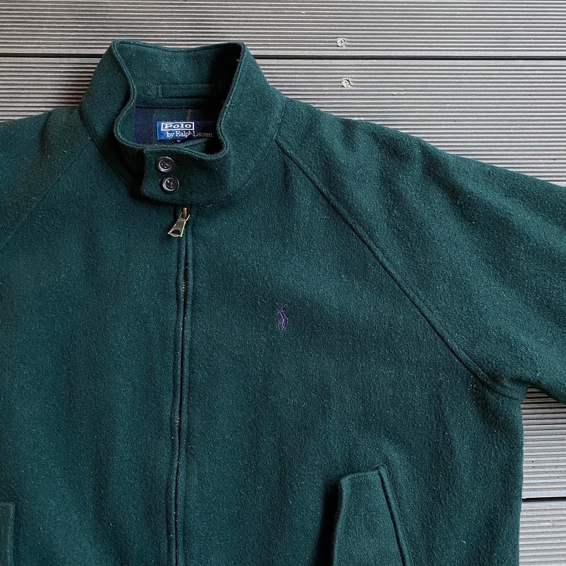 (100-103) 90’s 폴로 울 헤링턴 자켓 상품이미지3