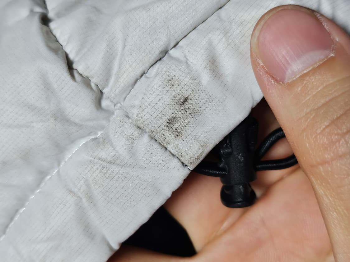 노스페이스 크롭 눕시 숏 눕시 패딩 화이트 M 상품이미지10