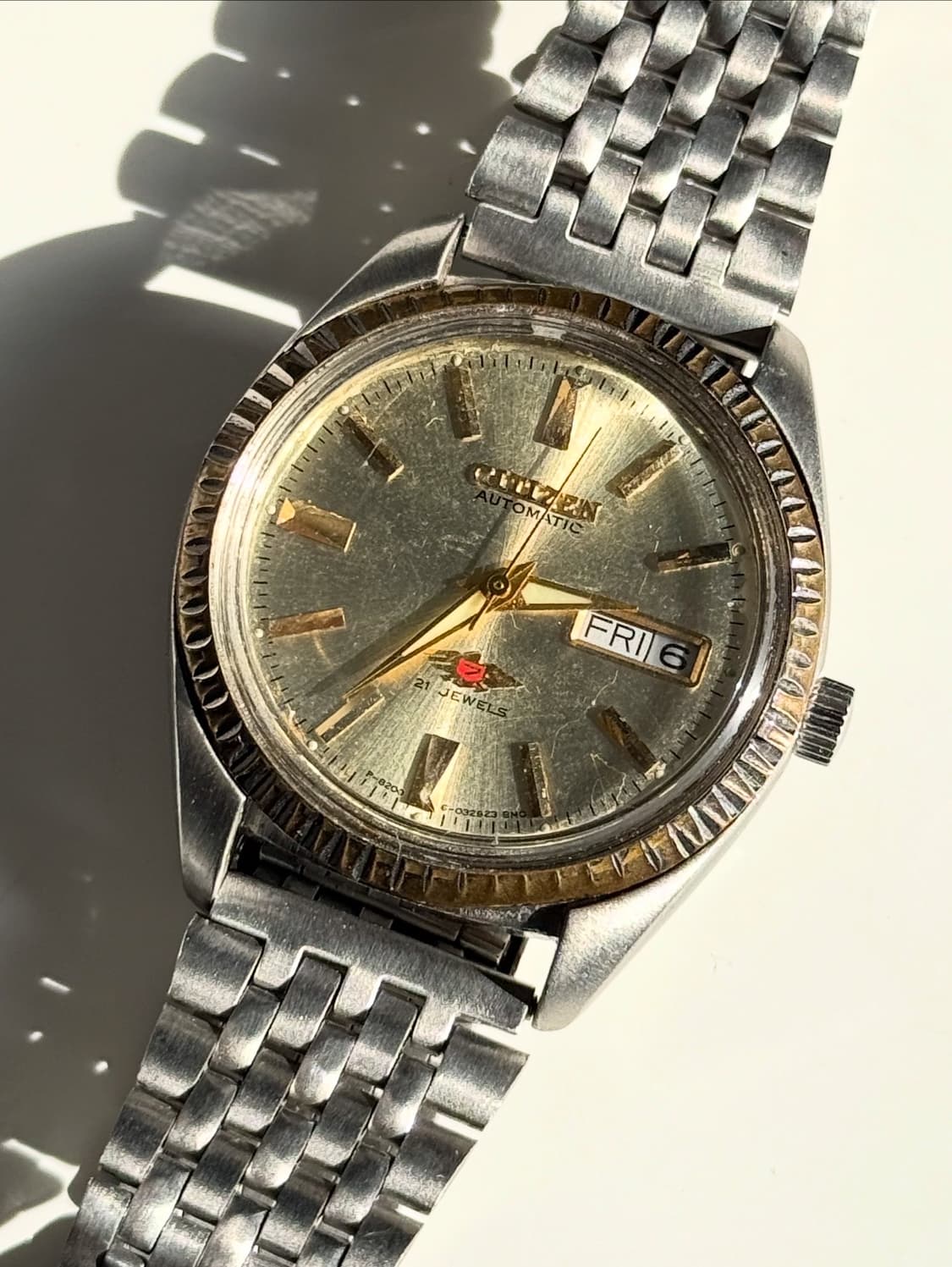 80s Citizen Automatic Metal Watch 상품이미지2