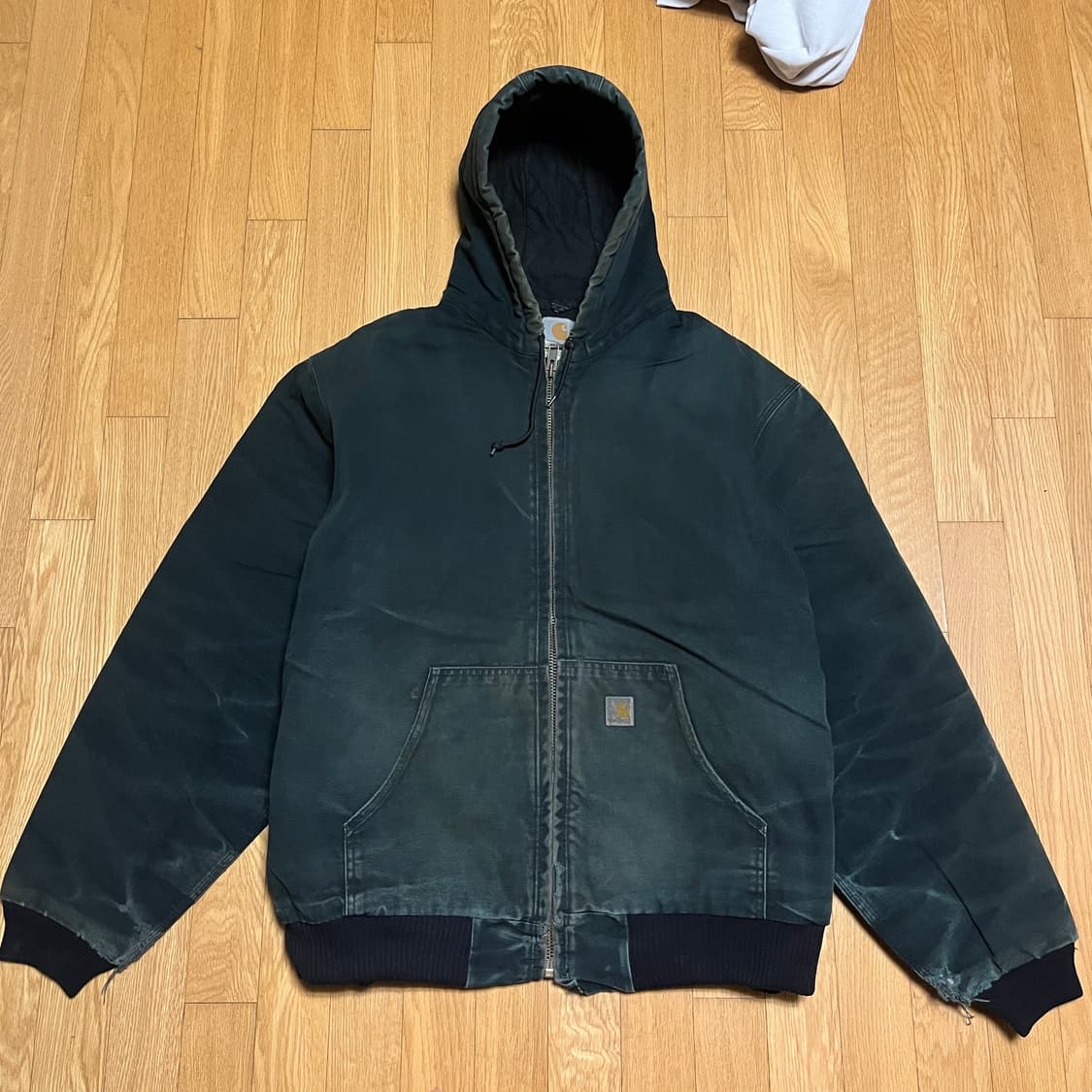 [XXL] 00s 빈티지 칼하트 US J140 액티브 자켓 BLK 상품이미지1