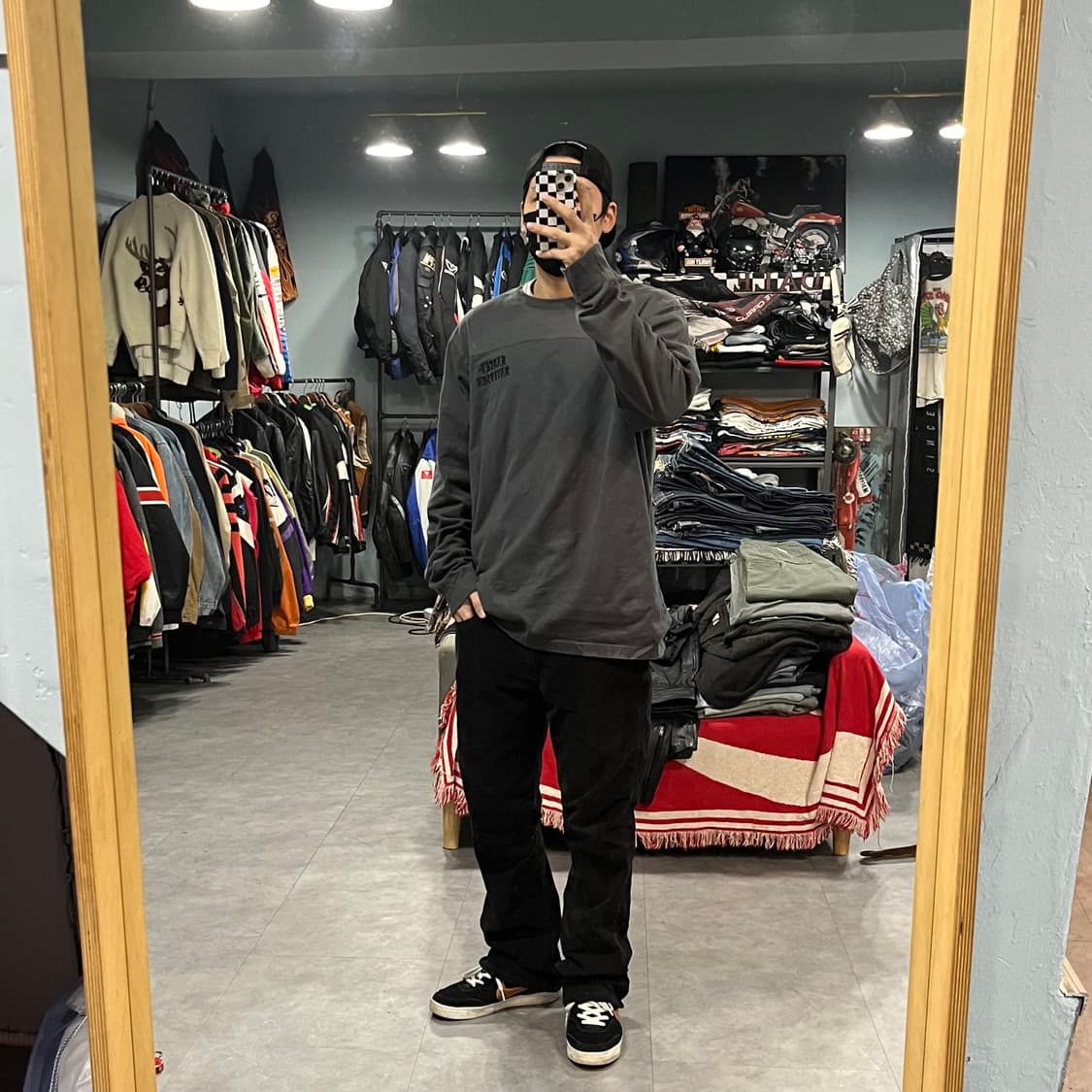 할리데이비슨 스컬 롱슬리브 (105) 상품이미지8