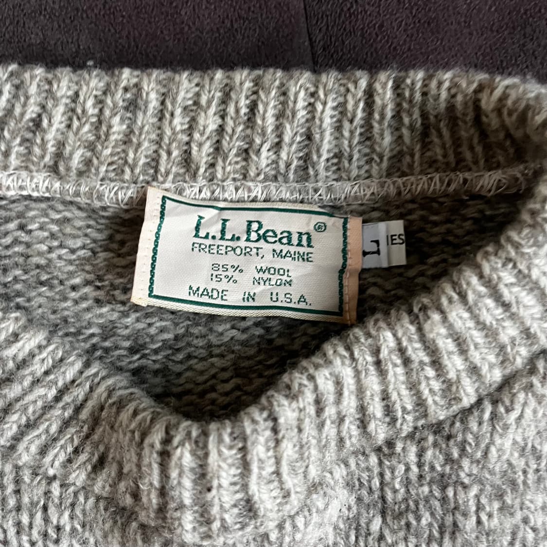 USA 엘엘빈 니트 상품이미지3