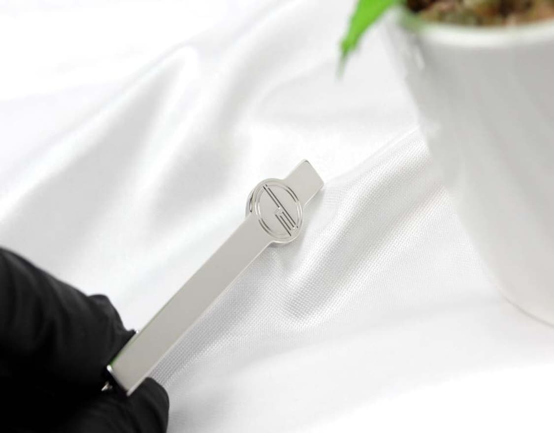 던힐 A등급 6cm 유광 거울 남자 명품 넥타이핀 상품이미지4