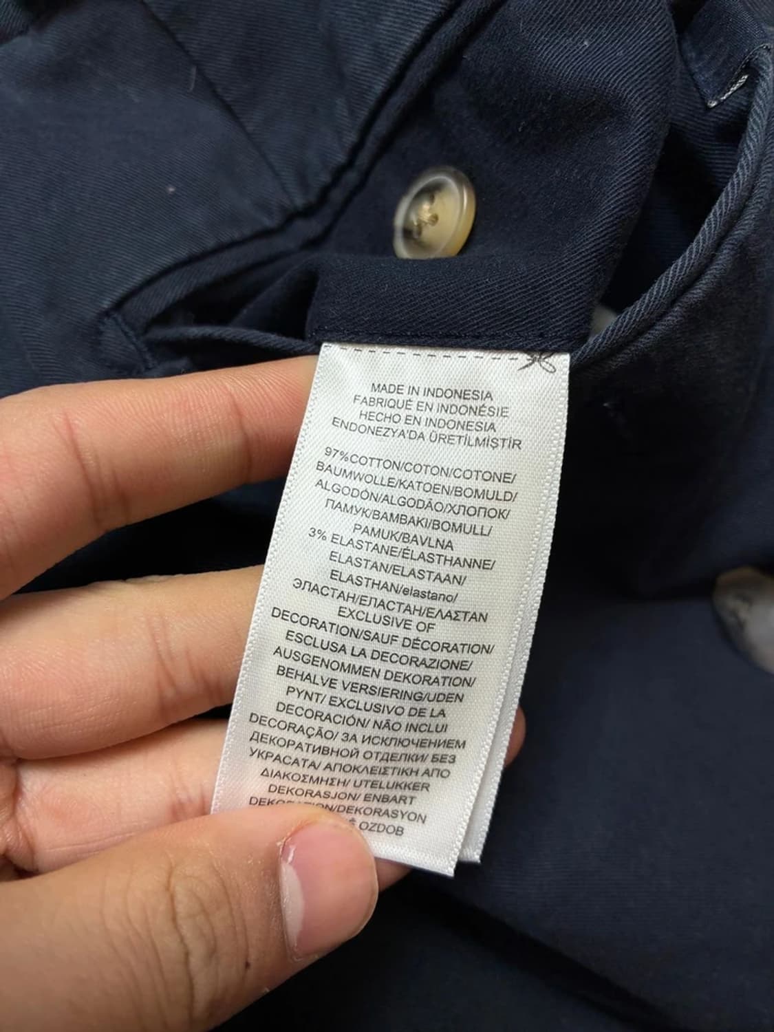 폴로 랄프로렌 스트레치 슬림 치노 반바지 PN9150 상품이미지8