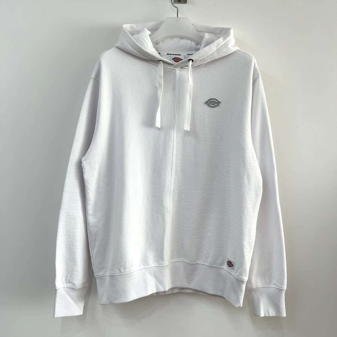 (새상품) 디키즈 스몰로고 화이트 후드티 상품이미지2