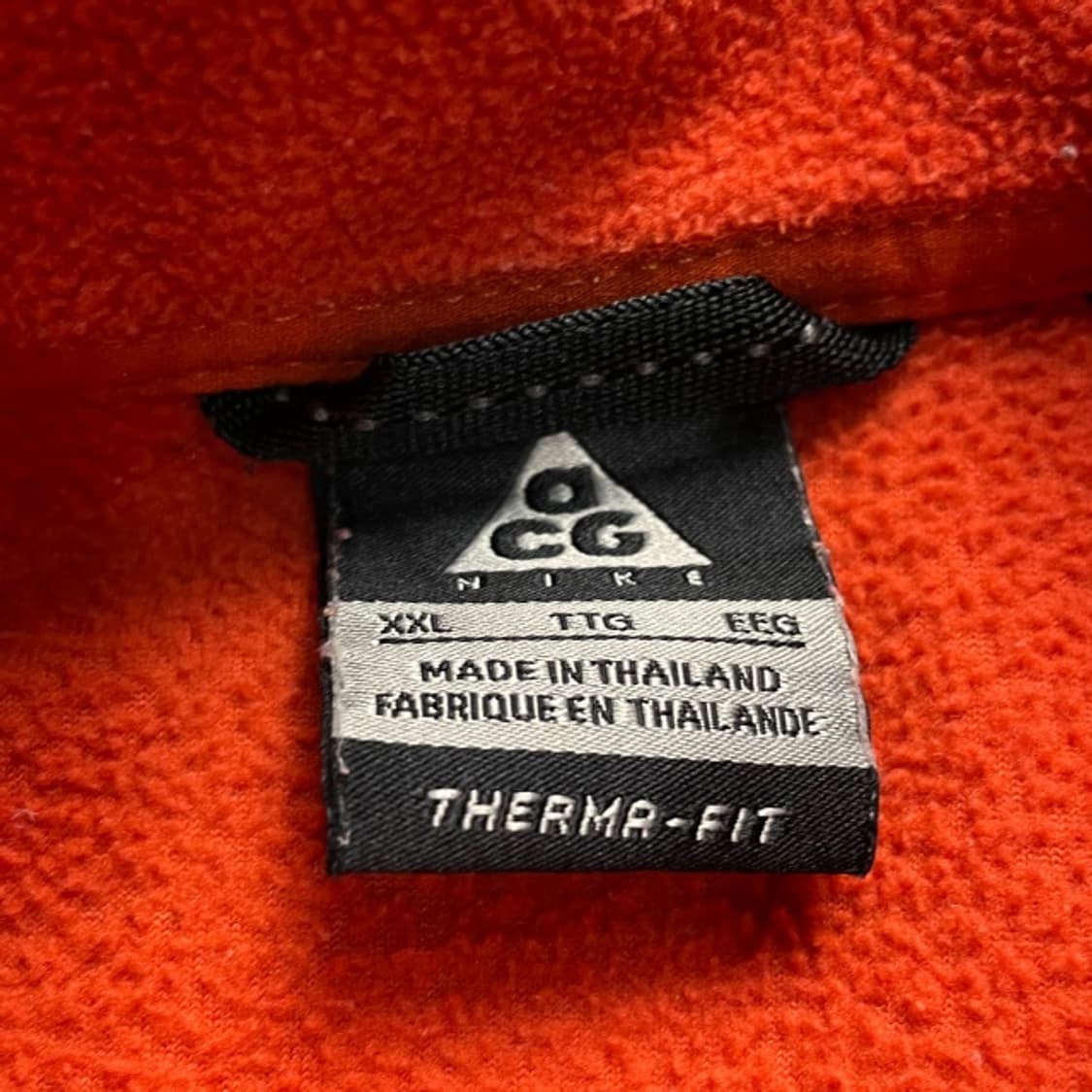 105 나이키 ACG 오렌지 써마핏 후리스 상품이미지3