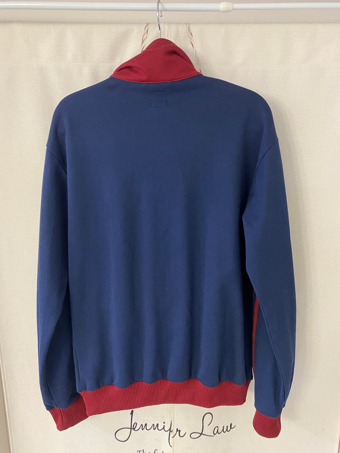 100)아디다스 베켄바우어 네이비 버건디 져지 집업 상품이미지2