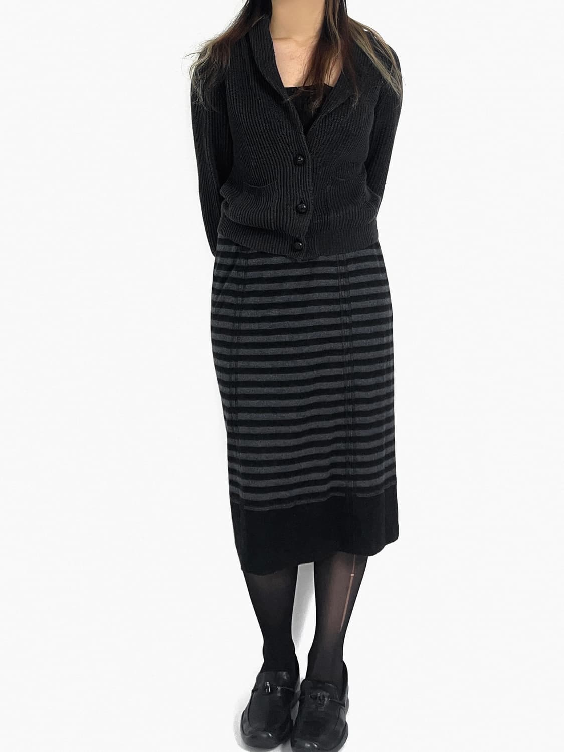 Margaret Howell linen knit cardigan 상품이미지5