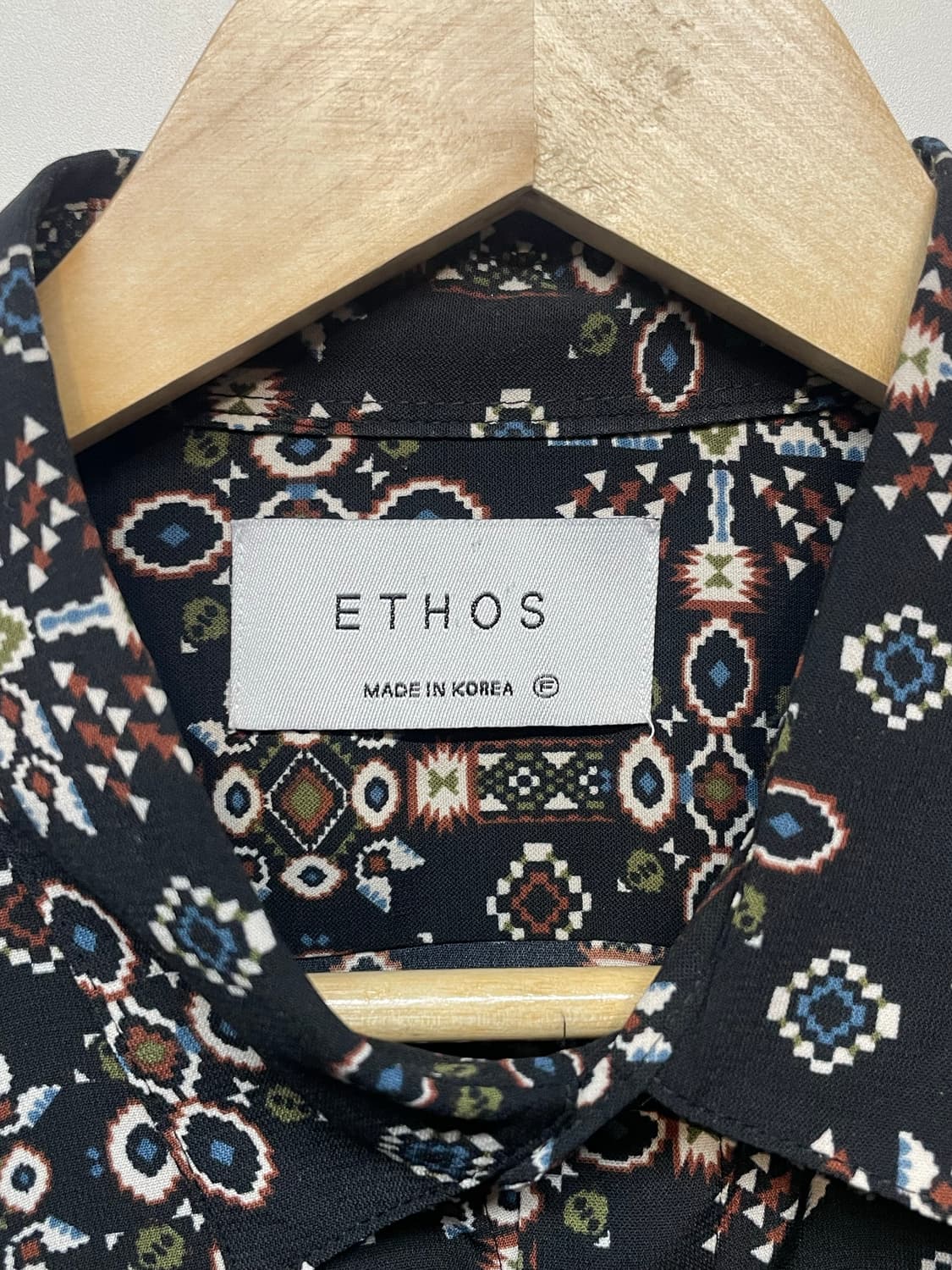 ETHOS 패턴 셔츠 상품이미지5