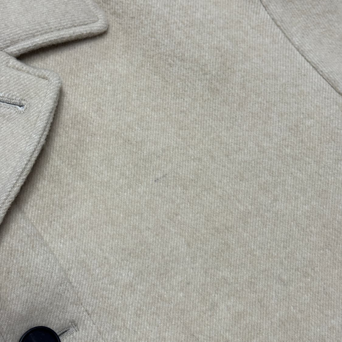 인사일런스 울 크림 하프코트 L  상품이미지7