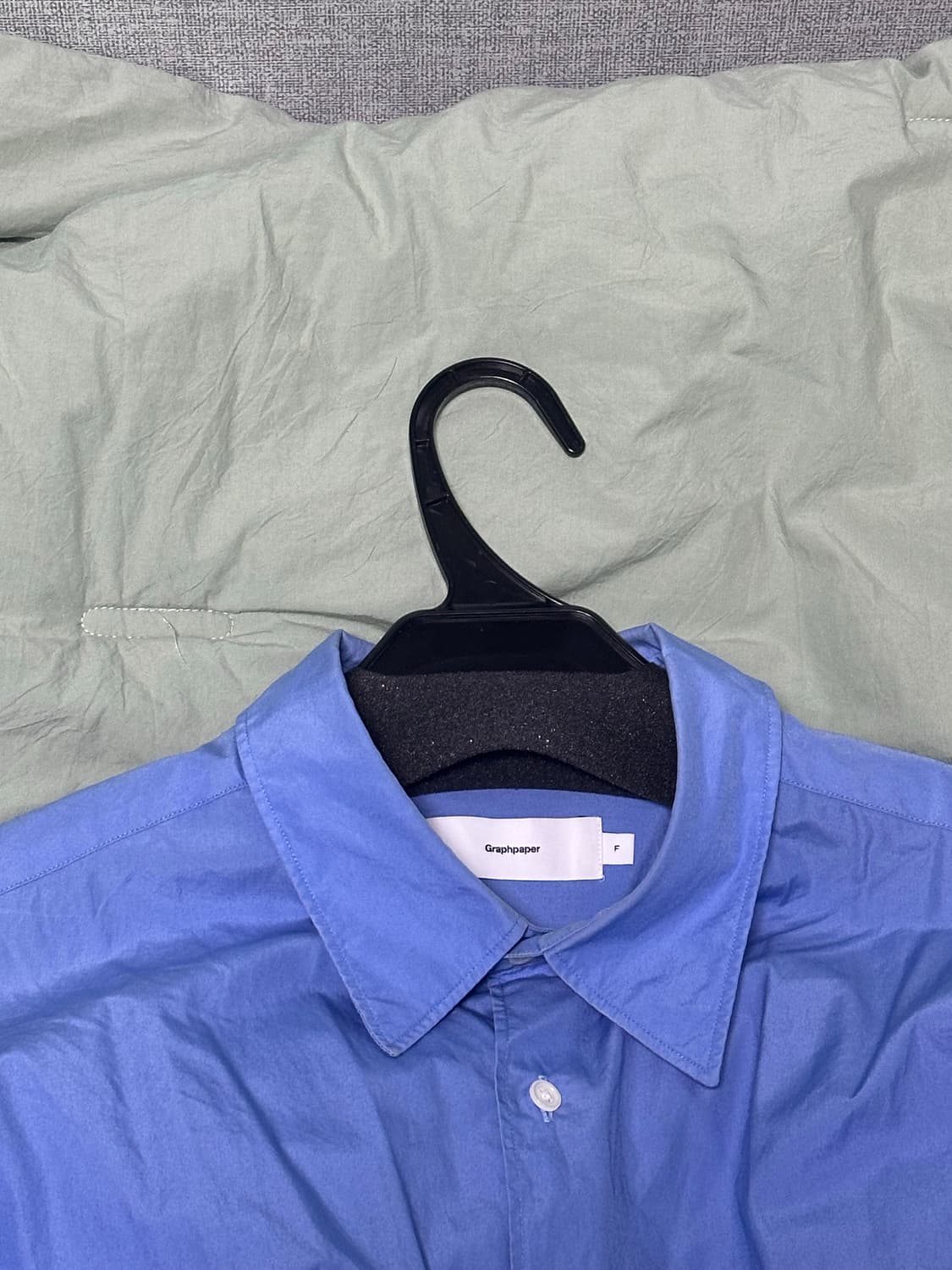 Graphpaper 그라프페이퍼 오버사이즈 셔츠 F 사이즈 상품이미지2