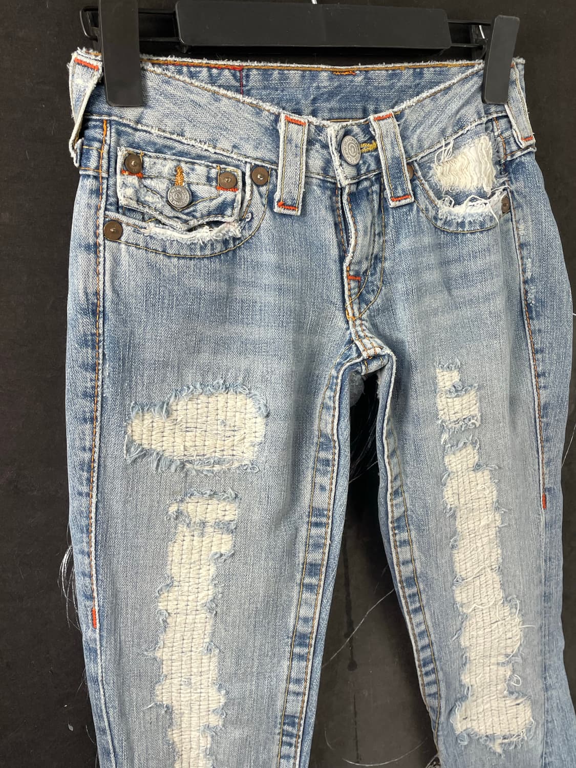 트루릴리전 조이 디트로이트 데미지 부츠컷 데님 팬츠 청바지 24 상품이미지6