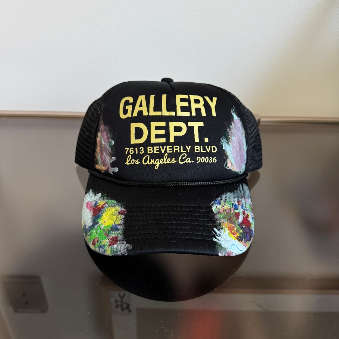 USA 갤러리디파트먼트 볼캡 페인팅 모자 상품이미지2