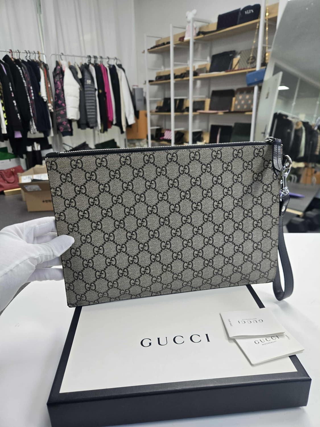 [A급컨디션]구찌 꿀벌 클러치백 상품이미지2