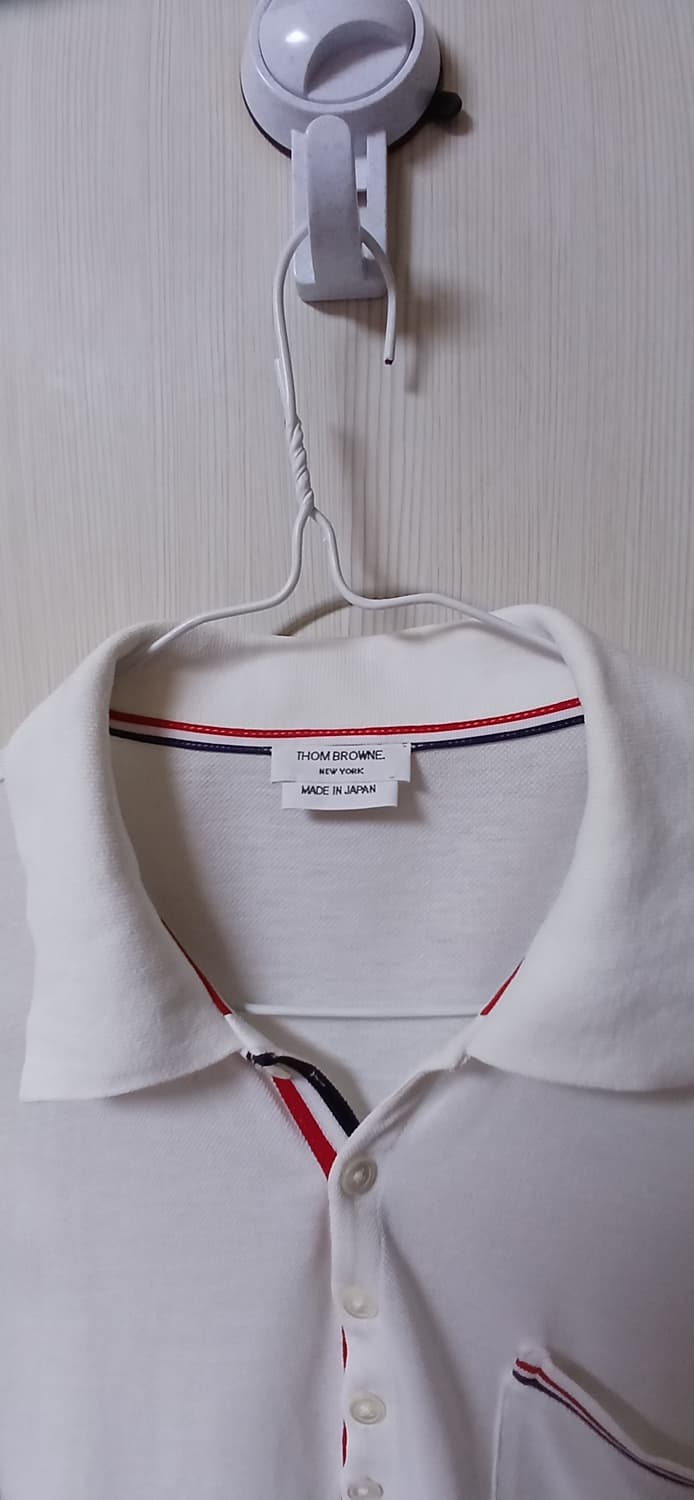 톰 브라운 반팔 폴로 티셔츠(1사이즈)   상품이미지2