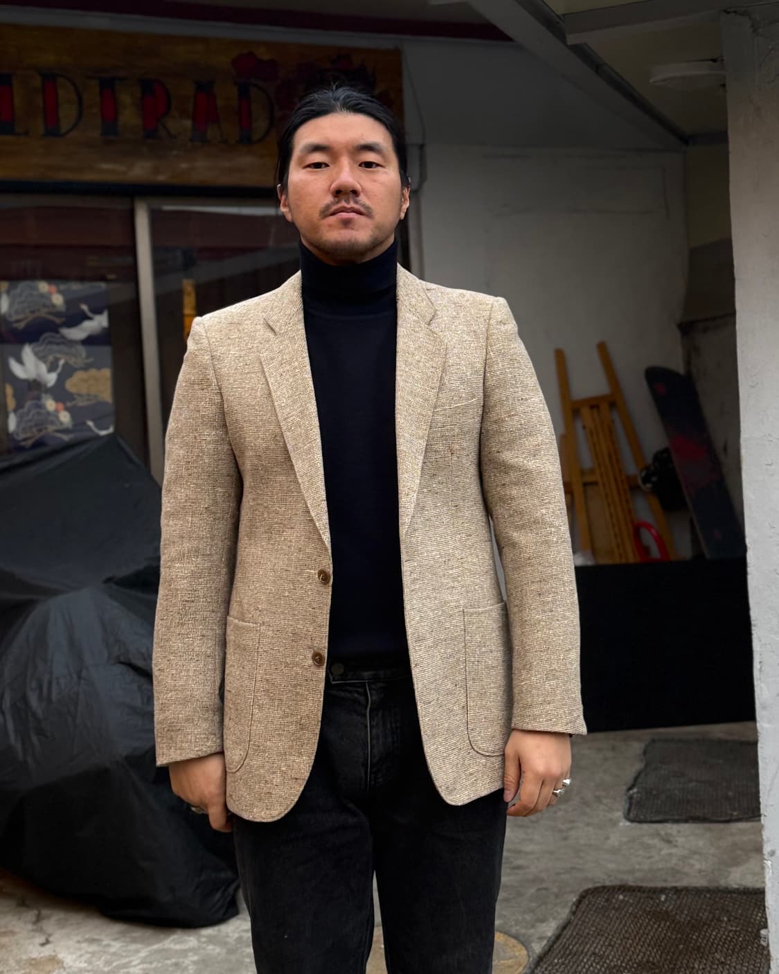 메이드 인 프랑스 혼방 울 자켓 100 상품이미지6