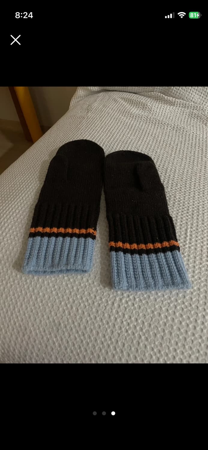 유니클로 마르니 팝콘 니트 장갑  상품이미지3