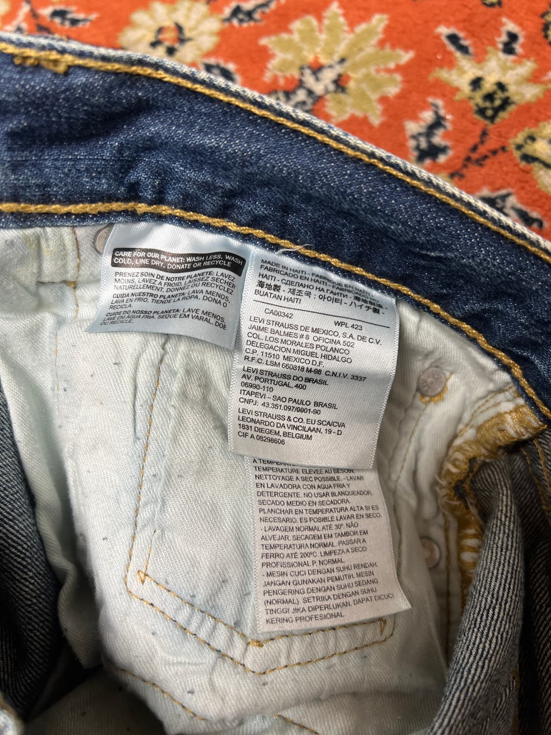 [34] 리바이스 501 빈티지 데님 팬츠 상품이미지6