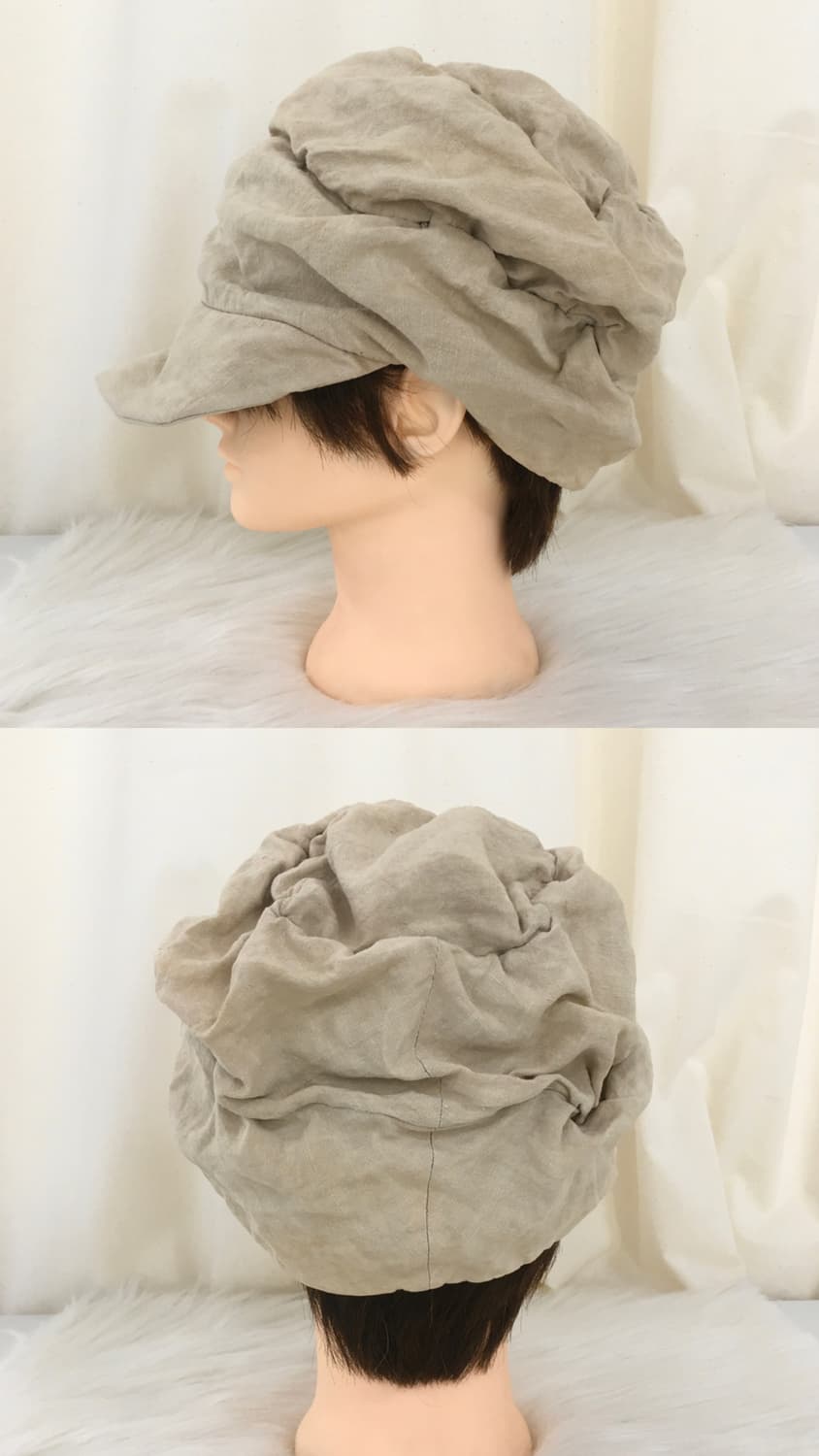 Ca4la 카시라 와이어 드레이프 캡 상품이미지7