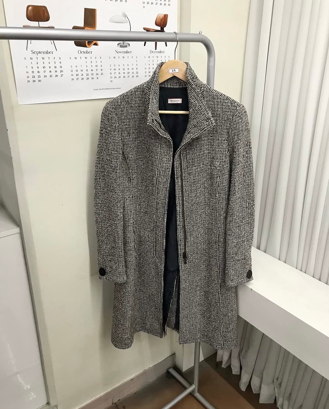 막스마라 막스엔코 트위드 코트 상품이미지1