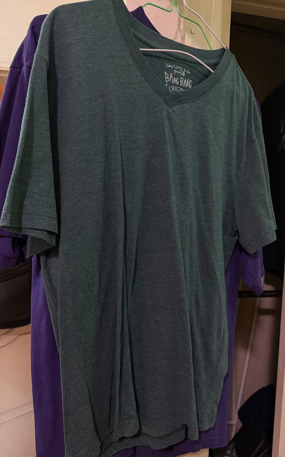 뱅뱅 초록색 티셔츠 105 상품이미지1