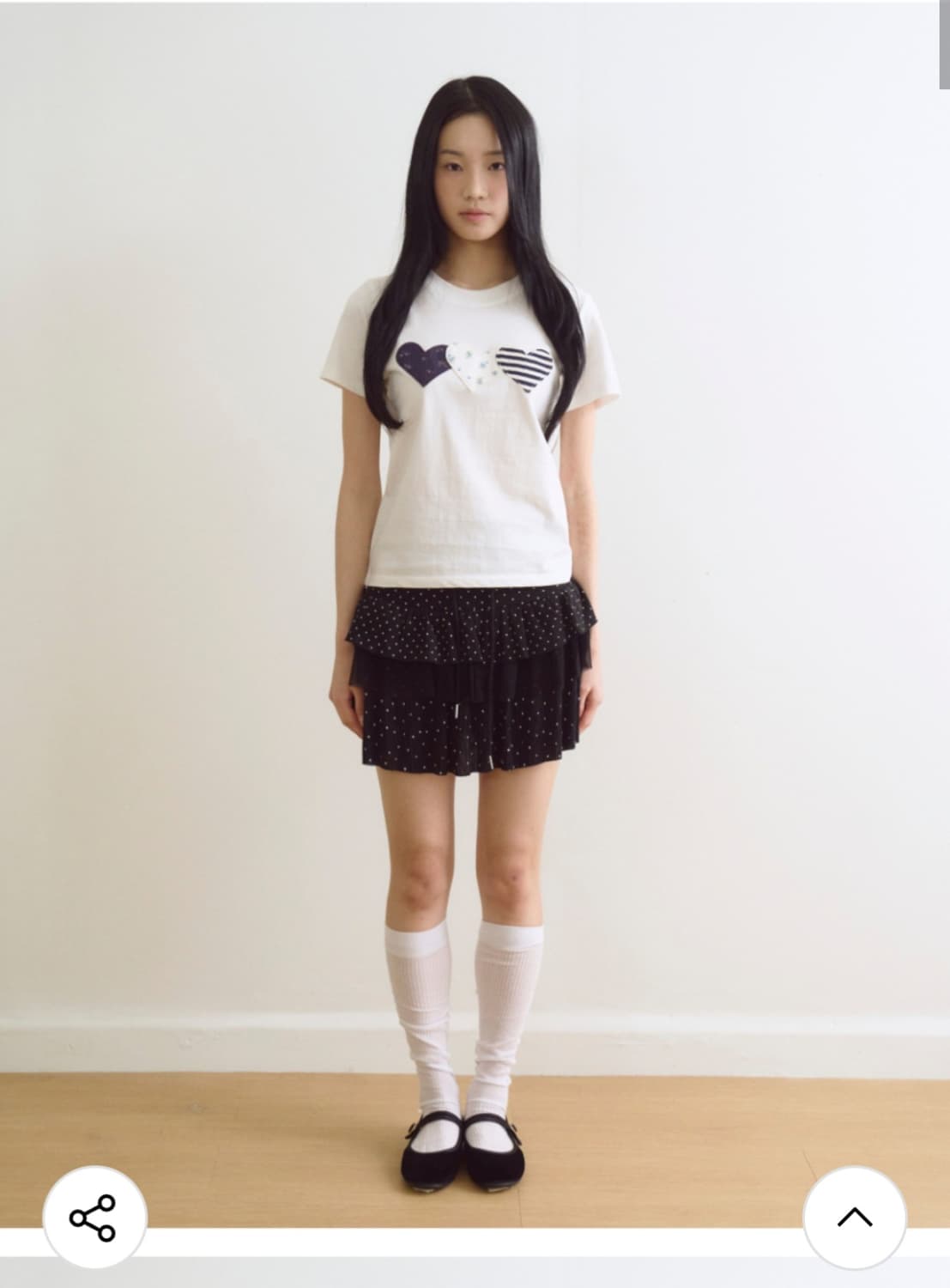 로긴앤로지 도트 캉캉 스커트 상품이미지3