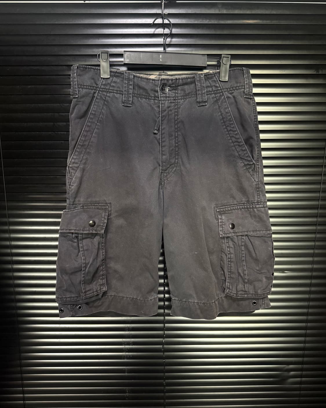 리바이스 워시드 코튼 카고 팬츠 반바지 건빵 차콜 29 밀리터리 워크 상품이미지1