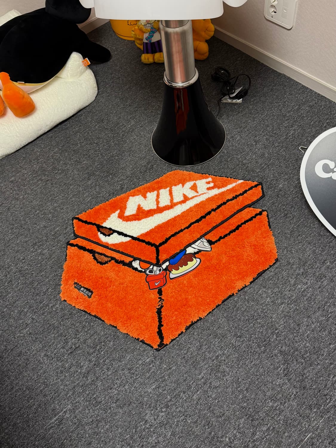 [ONE SIZE] 나이키 박스 러그 매트 오렌지 상품이미지1