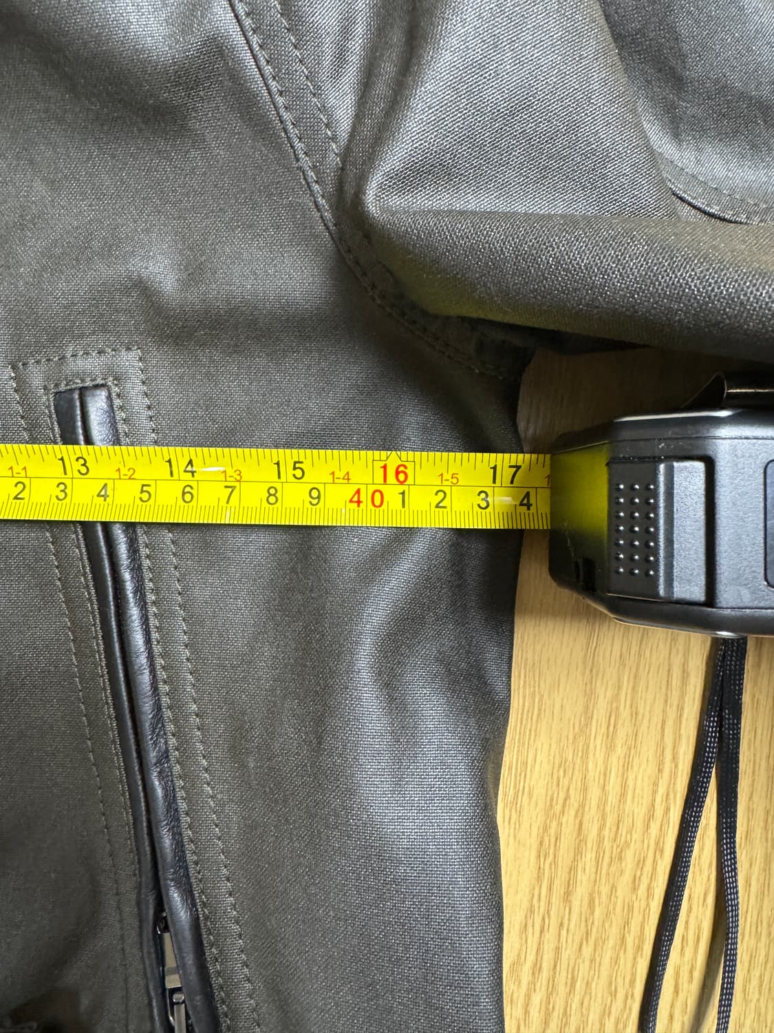 디젤 여성 왁스 자켓 레더 패치 xs 상품이미지8