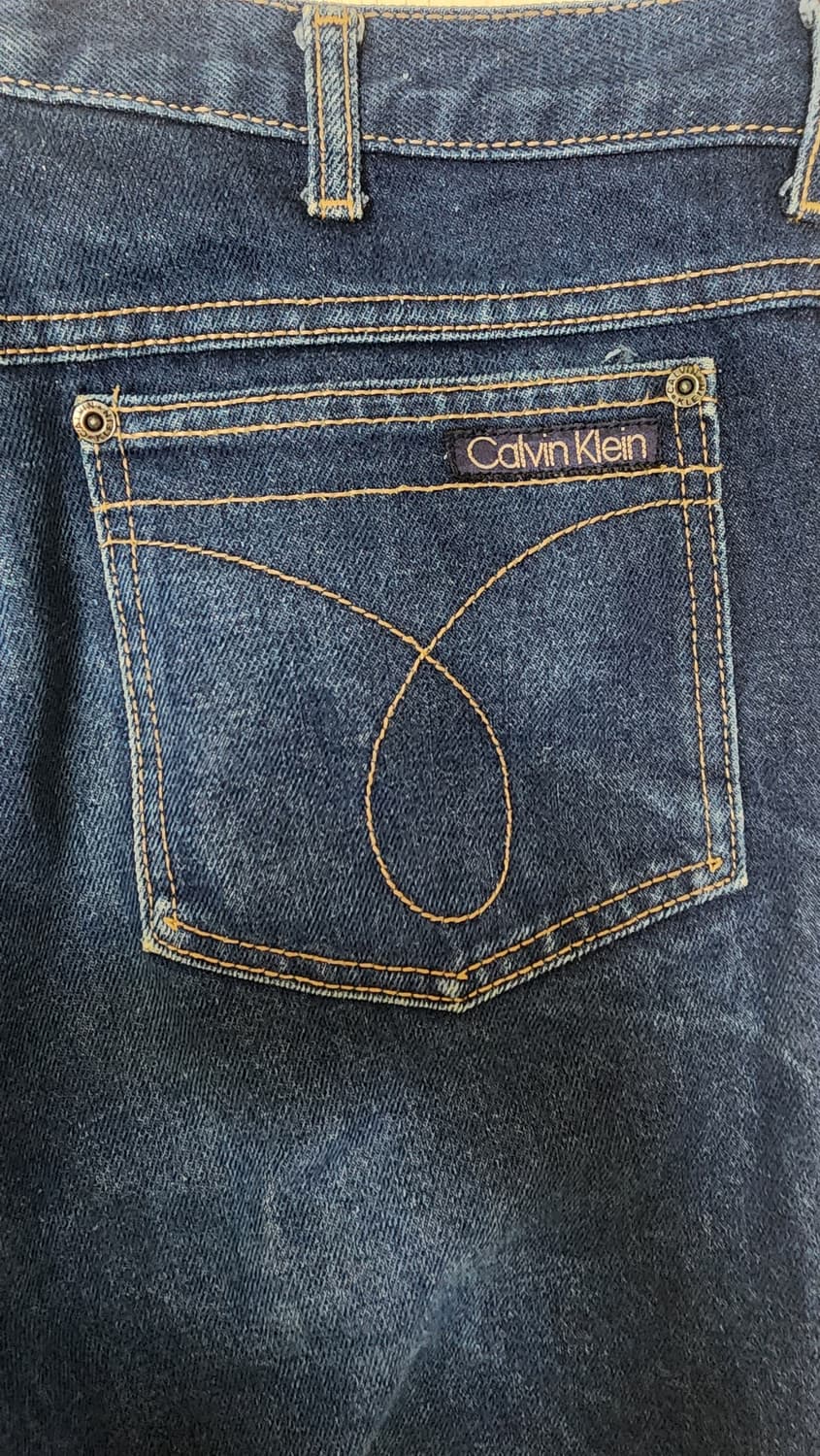 빈티지 80s 캘빈클라인 청바지 USA 상품이미지4