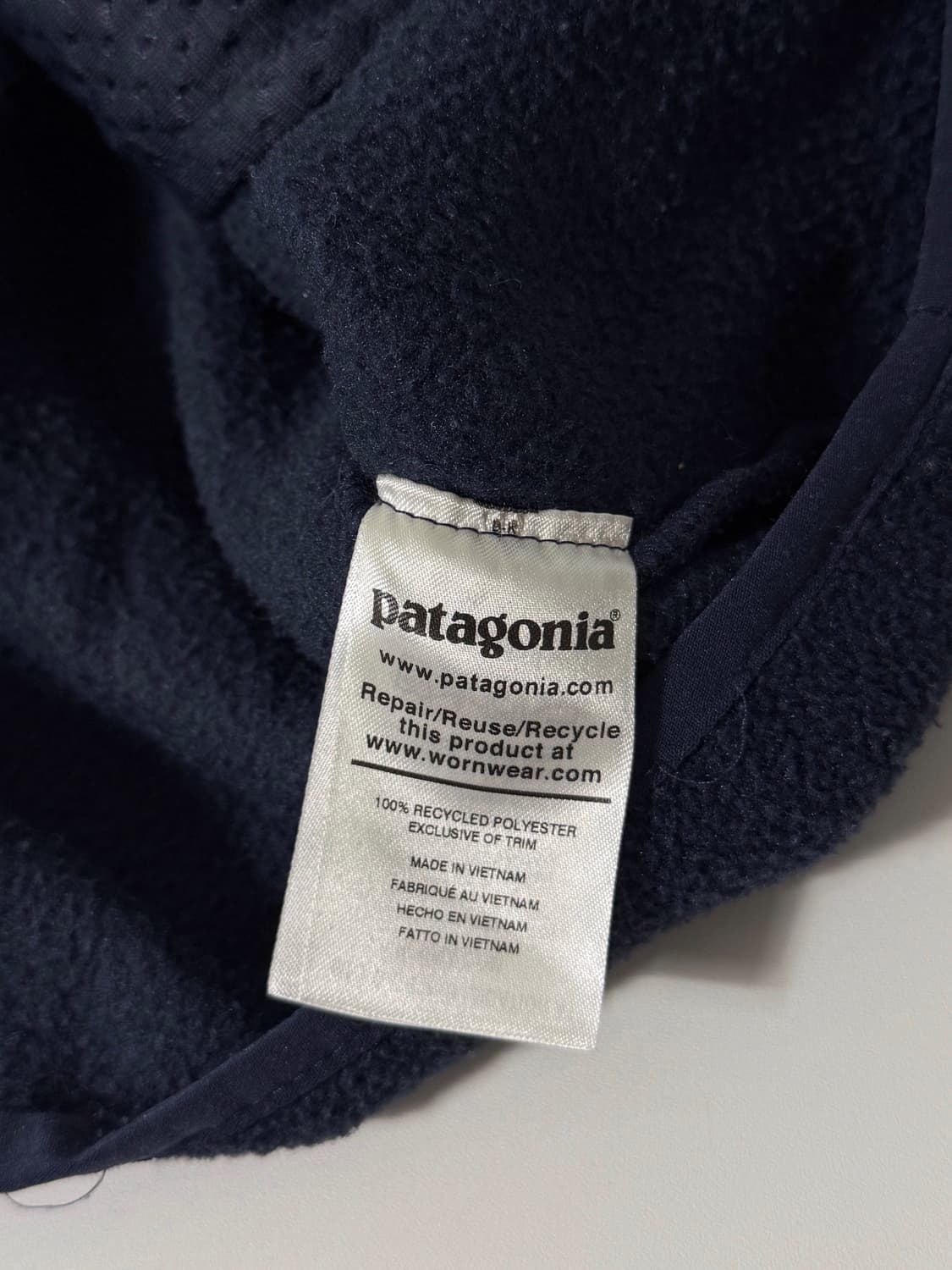 파타고니아 오버사이즈 에스닉 신칠라 하프집 플리스 자켓 상품이미지8
