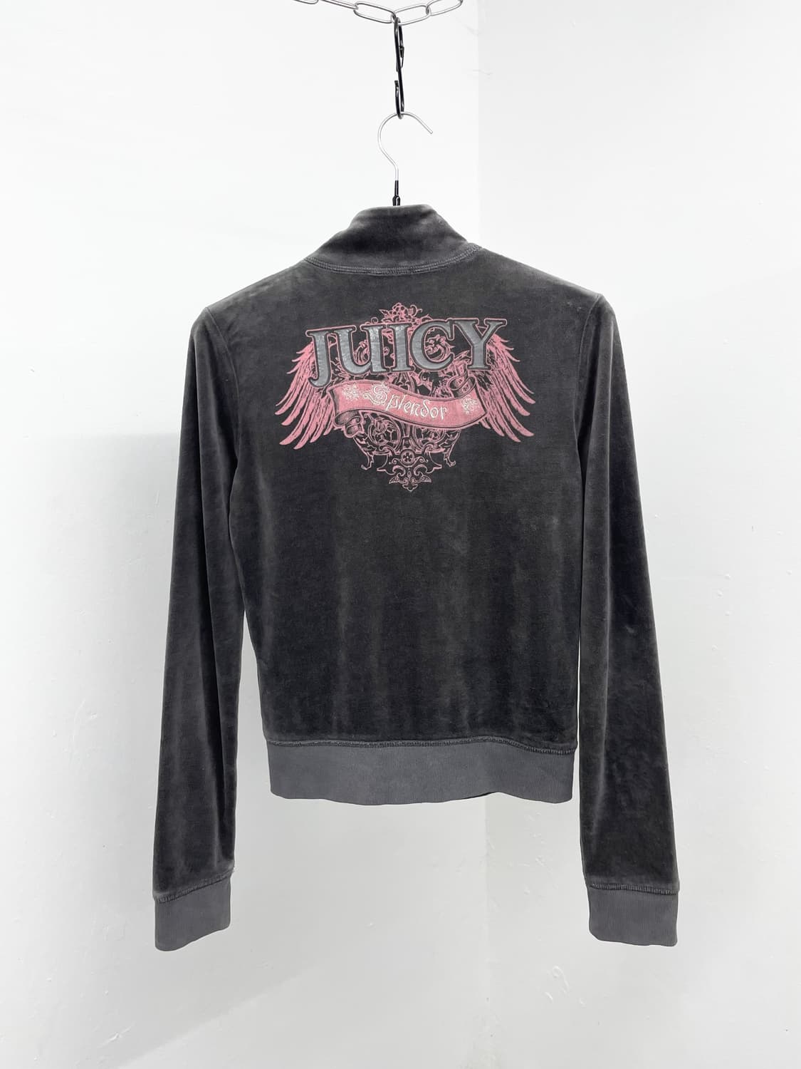 쥬시꾸뛰르 회핑 벨로아 집업💕 상품이미지3