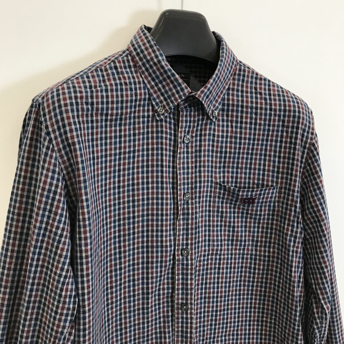 헨리코튼 이태리 체크셔츠 클래식핏 [남성95] 상품이미지2