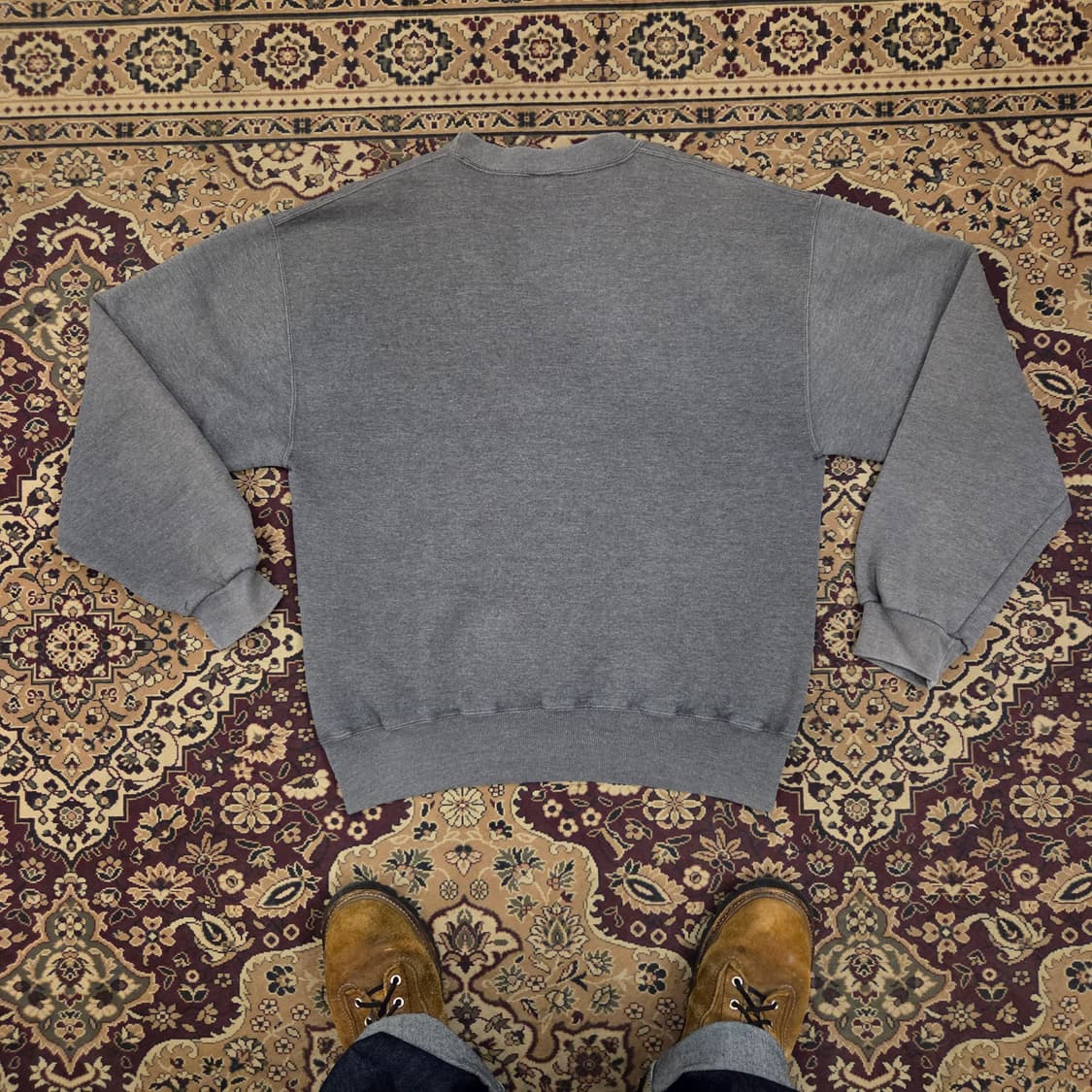 90s 빈티지 러셀 스웻셔츠 다크 그레이 M 상품이미지2