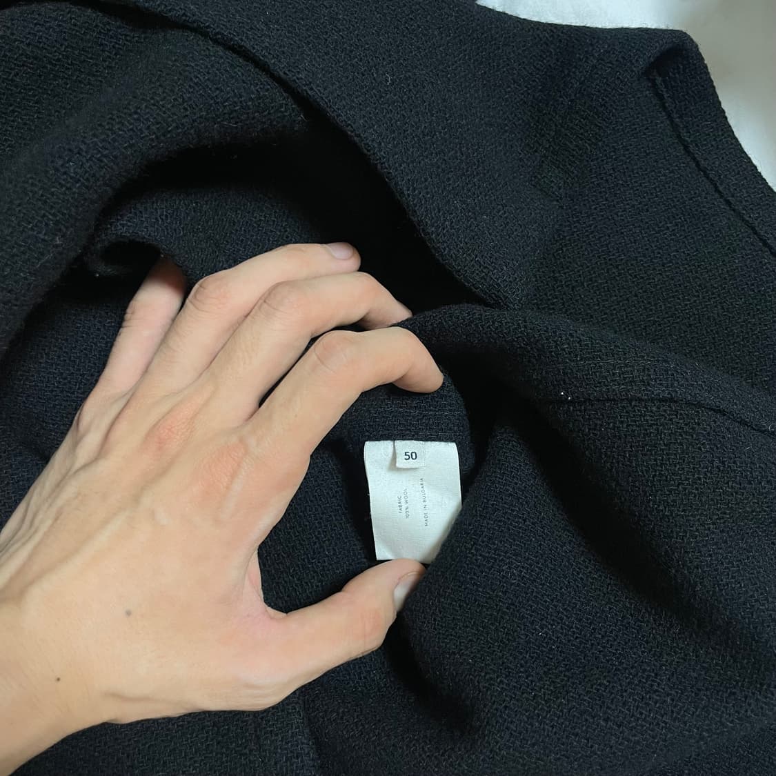 르메르 니티드 블루종 블랙 상품이미지3
