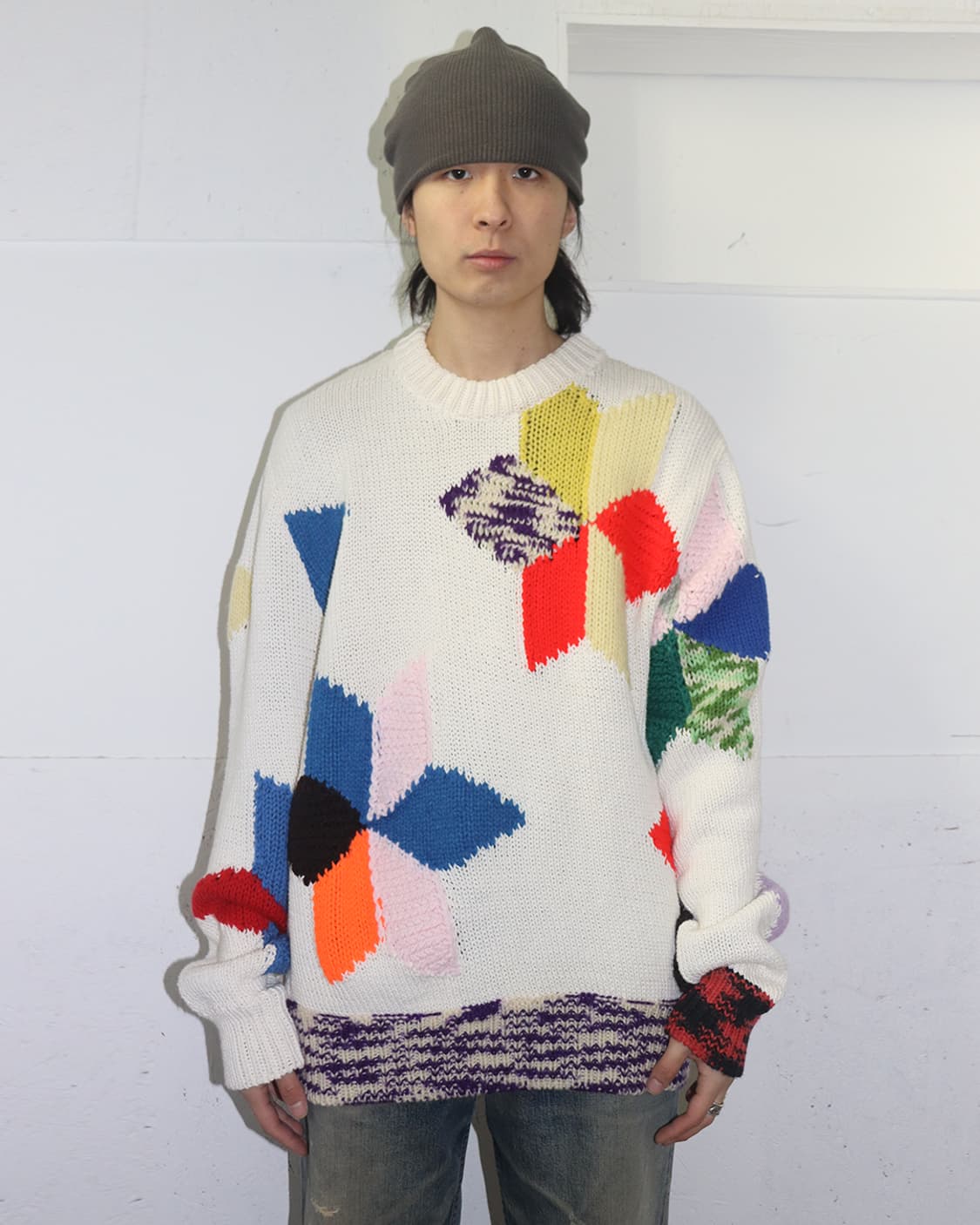 캘빈클레인 205W39NYC by 라프 시몬스 19SS 멀티 컬러 스웨터 상품이미지1