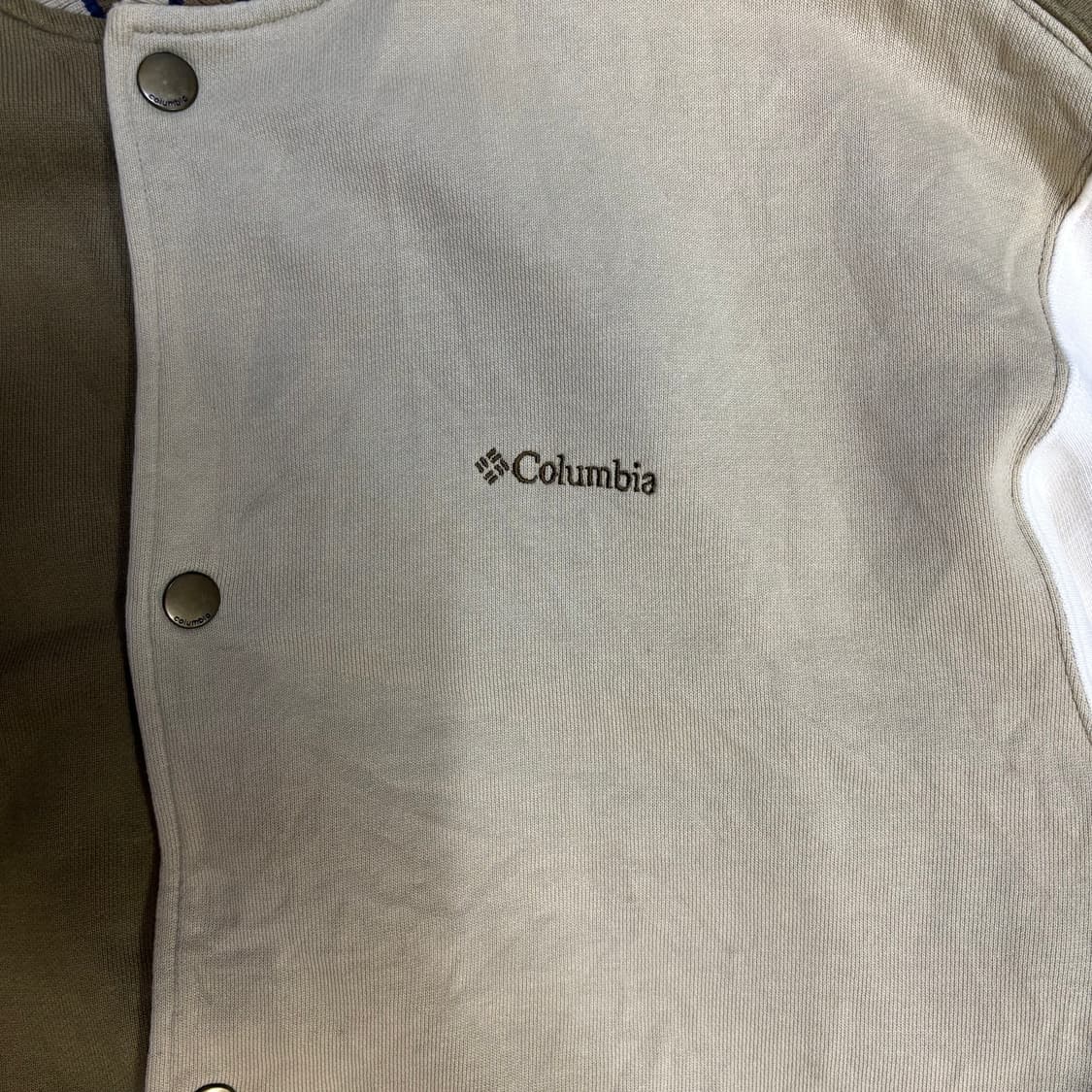 콜롬비아 미군 카키 베이지 코튼 코치자켓 점퍼 상품이미지2