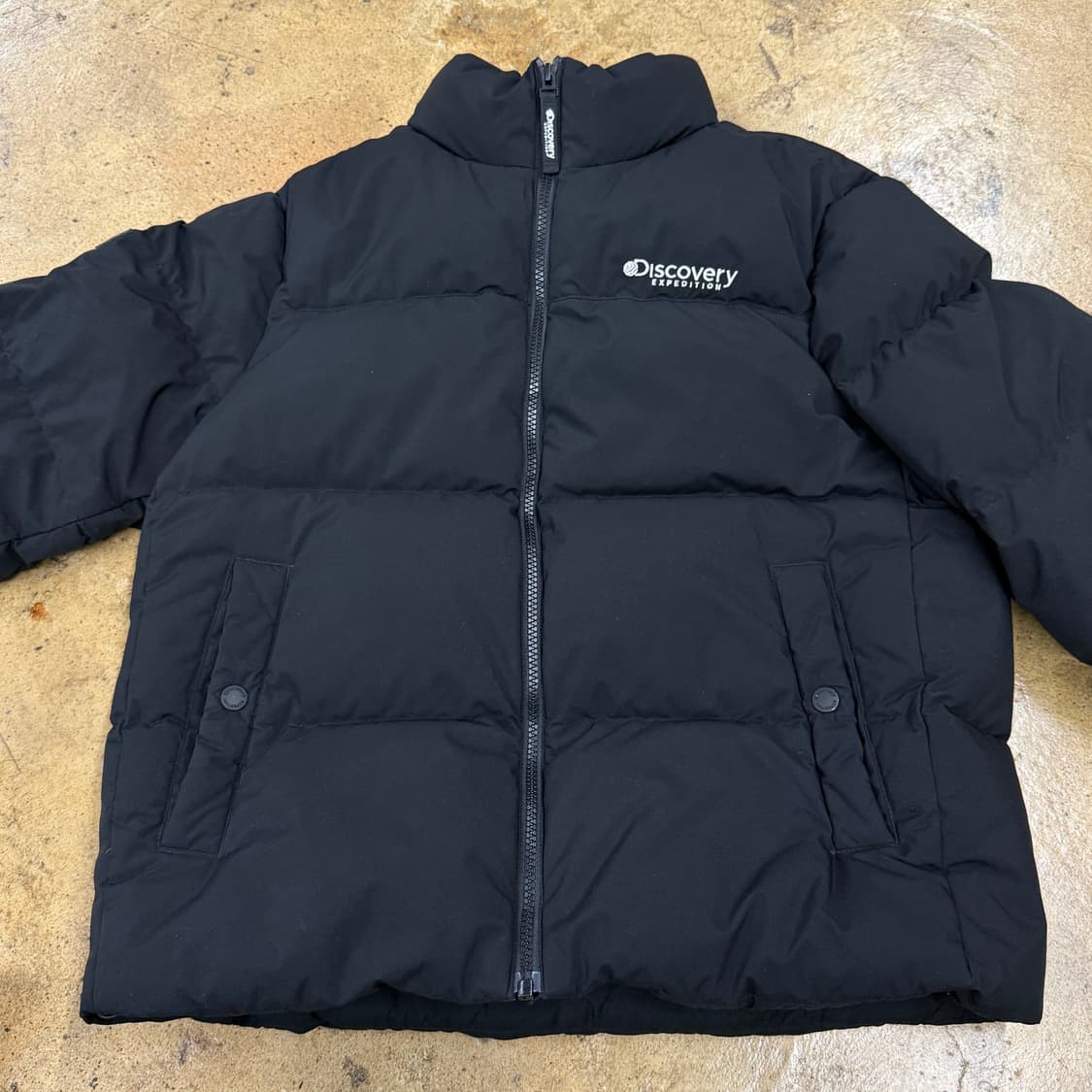 [정품/95] 디스커버리 익스페디션 블랙 패딩 b16 상품이미지3
