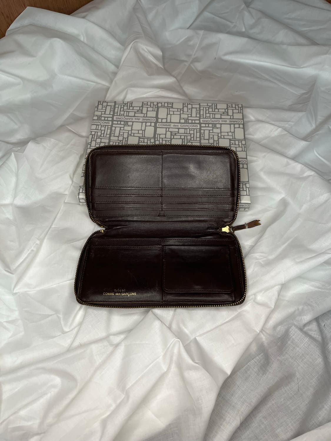 Comme des Garcons tricot Brown wallet 상품이미지1