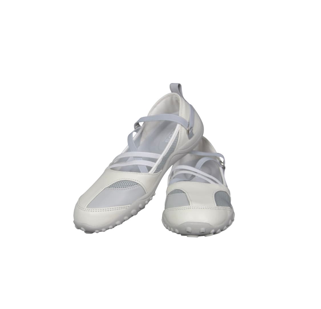 (구해요) Strap Embossed Toe Shoes / Ivory 상품이미지1