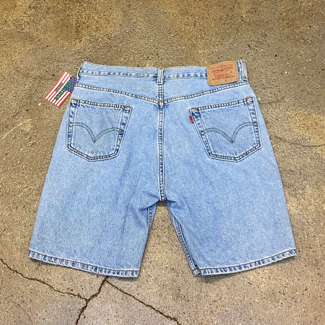 미국 빈티지 리바이스 505 연청바지 36size 상품이미지5