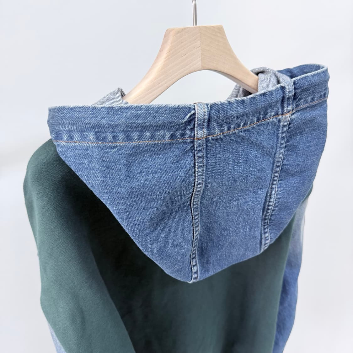 [S+급/3XL] 루이비통 하이브리드 후드 데님자켓 상품이미지6