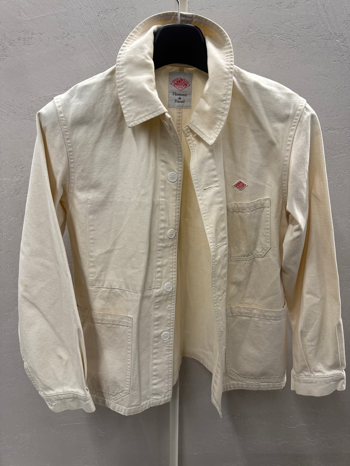 단톤 커버올 자켓 아이보리 36 상품이미지3