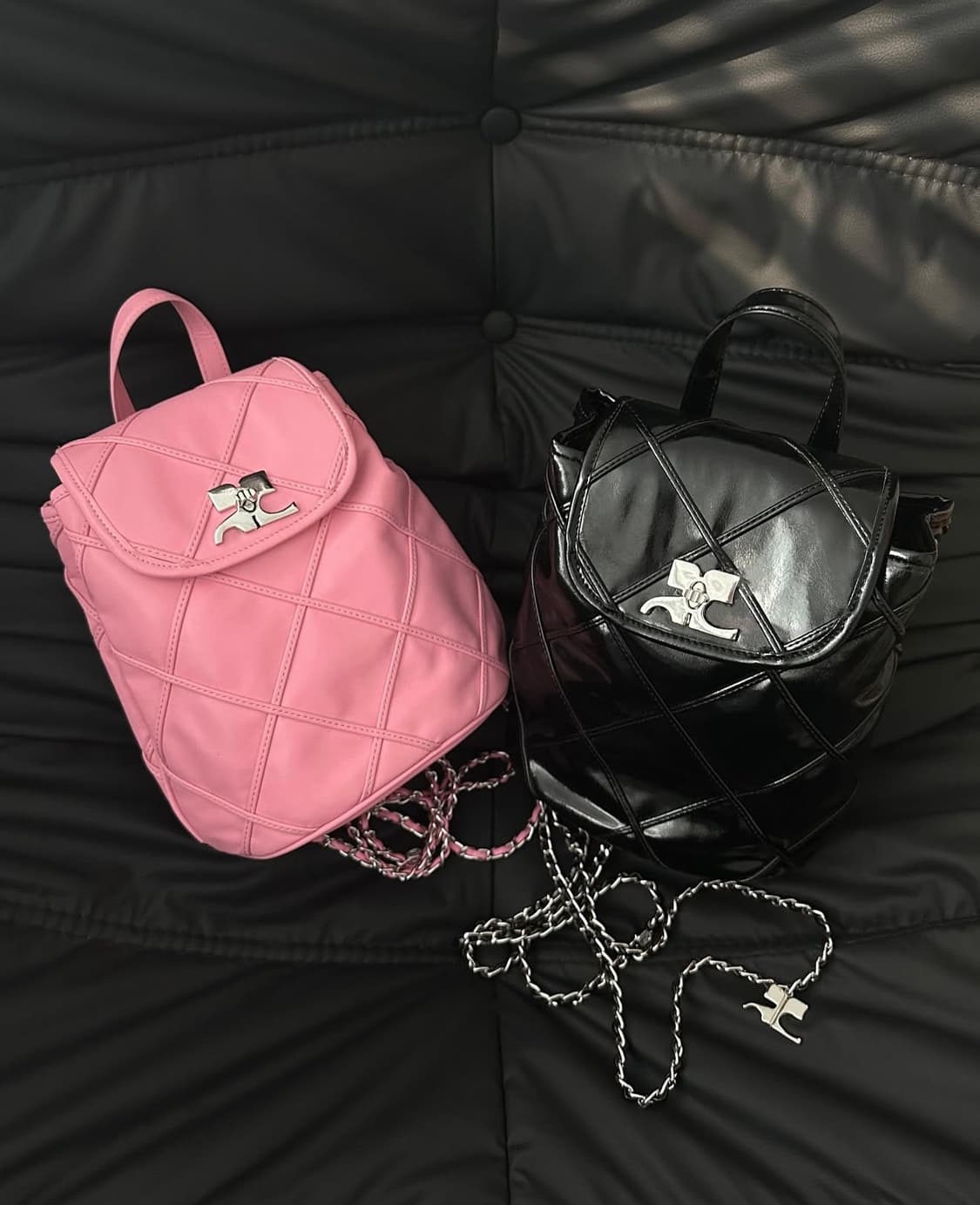 낫마이무디 꾸레쥬 백팩 핑크 새상품 상품이미지1